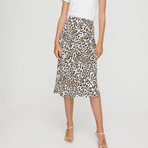 Slip Midi Skirt | Size 4 | Aritzia